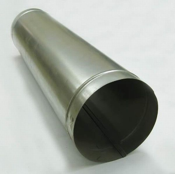 Труба прямошовная D 150 (1м) оцинкованная сталь #1