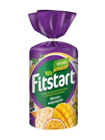 Хлебцы Мистраль Fitstart рисовые манго-маракуйя, 100г 6шт #1