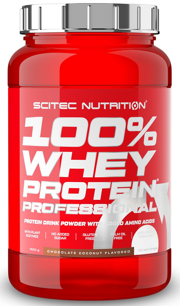 Протеин сывороточный Scitec Nutrition 100% Whey Protein Professional 920 г шоколад-кокос  #1