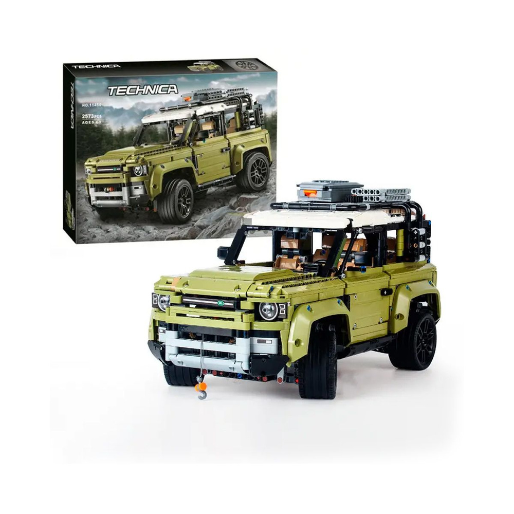 Конструктор Land Rover Defender / Деталей 2573 / 11450 (сопоставим с LEGO  TECHNIC 42110) - купить с доставкой по выгодным ценам в интернет-магазине  OZON (795623565)