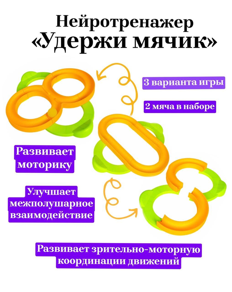 Нейротренажер Удержи мячик - купить с доставкой по выгодным ценам в  интернет-магазине OZON (729087498)