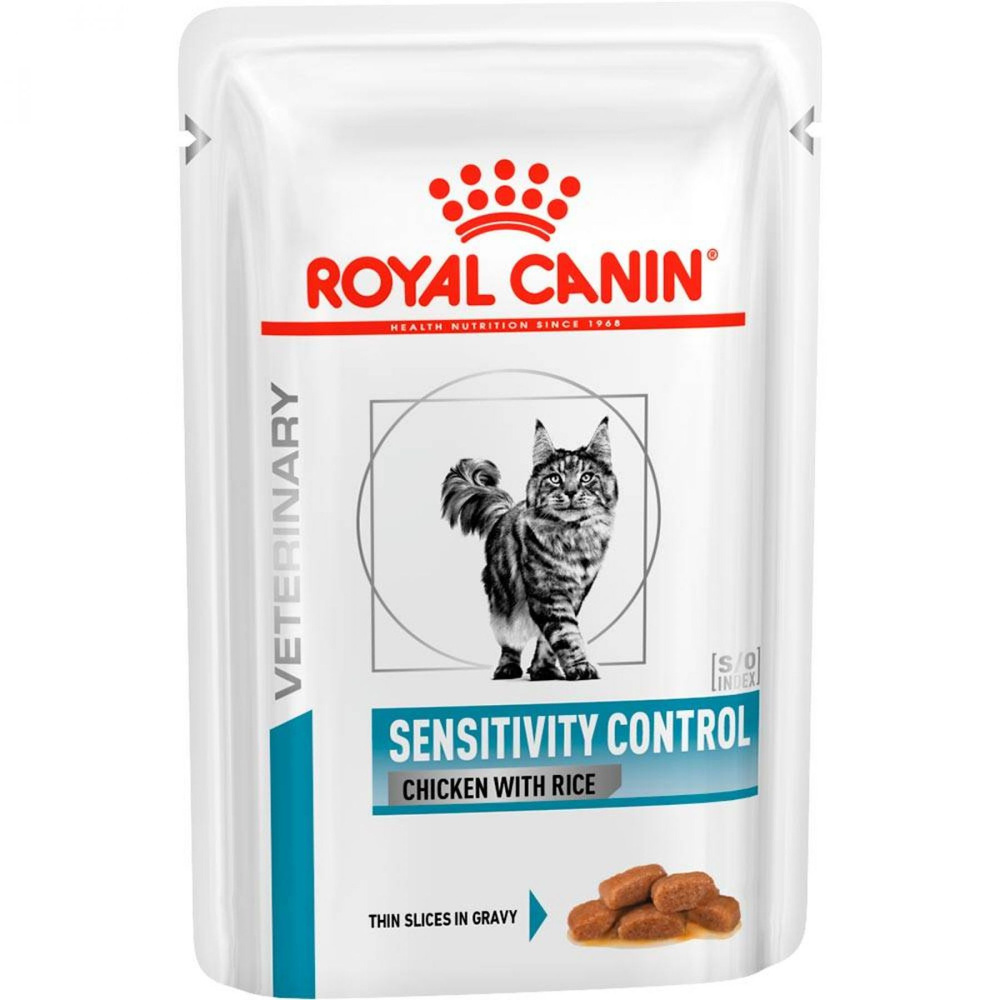 Royal Canin Sensitivity Control Пауч для кошек Мелкие кусочки в соусе (85 гр x 12 шт.)  #1