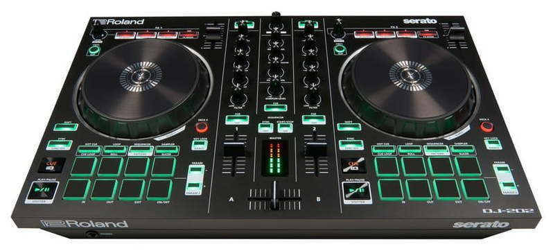 Roland DJ-202 DJ контроллер - купить с доставкой по выгодным ценам в ...