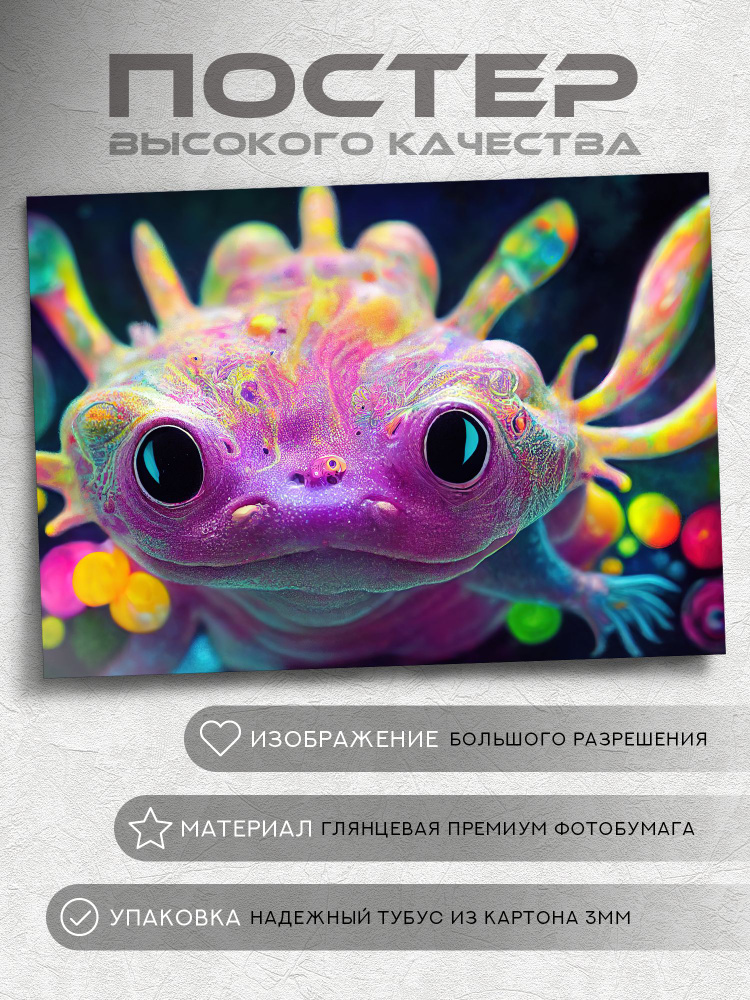 Постер Аксолотль #1
