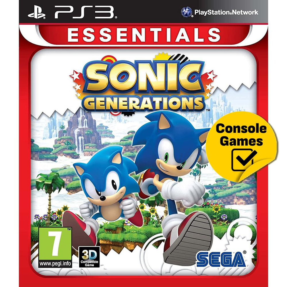 Игра PS3 Sonic Generations (PlayStation 3, Английская версия)