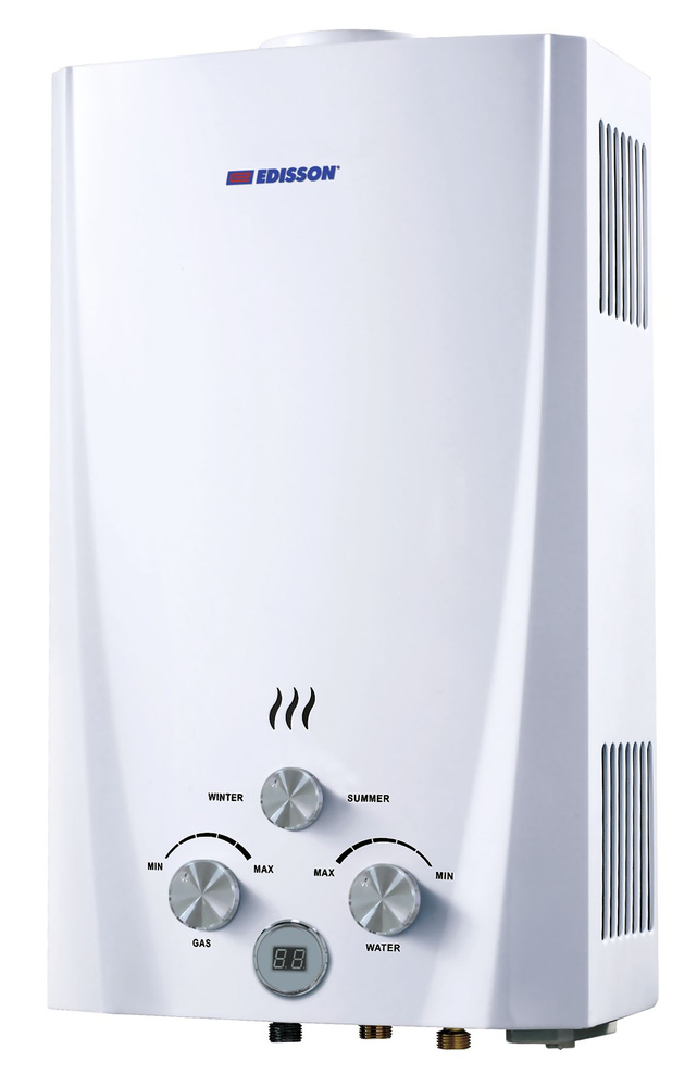 Газовый проточный водонагреватель Edisson F 20 D - купить с доставкой ...