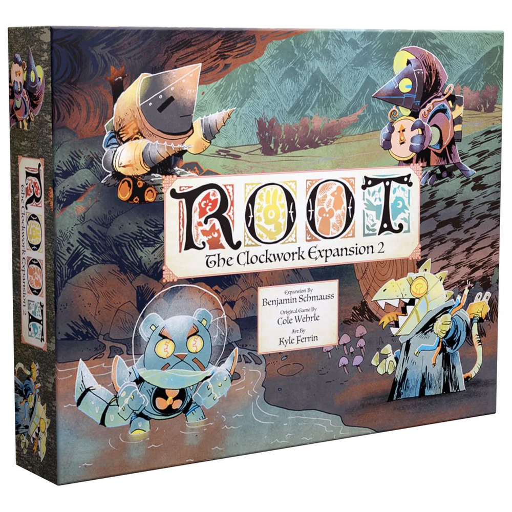 Настольная игра Root (Корни): The Clockwork Expansion 2 - дополнение на  английском языке