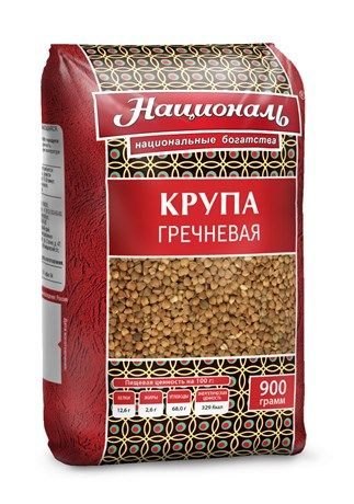 Крупа гречневая Националь ядрица, 900г - 3 шт. #1