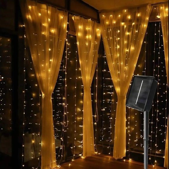 Светодиодная гирлянда теплый свет 