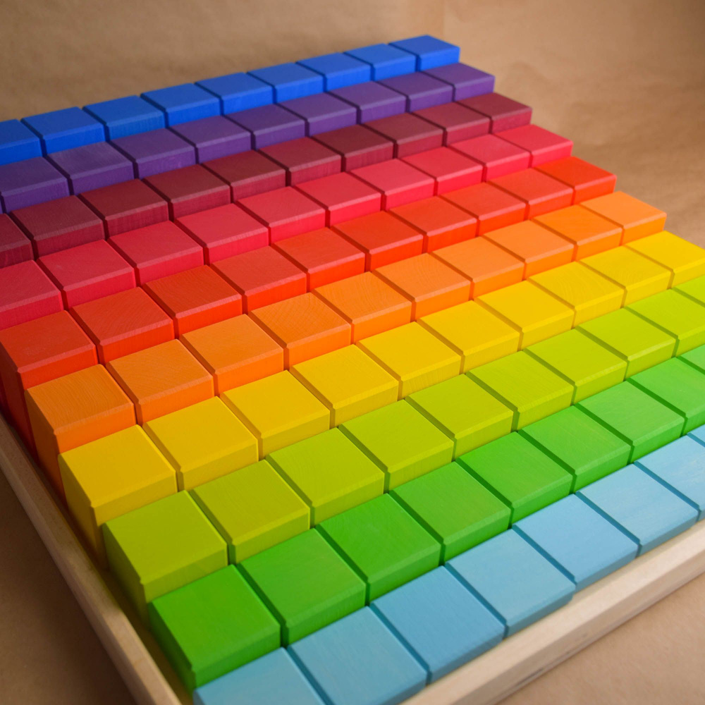 Большие Строительные Кубики Ступеньки для Счета - купить с доставкой по ...