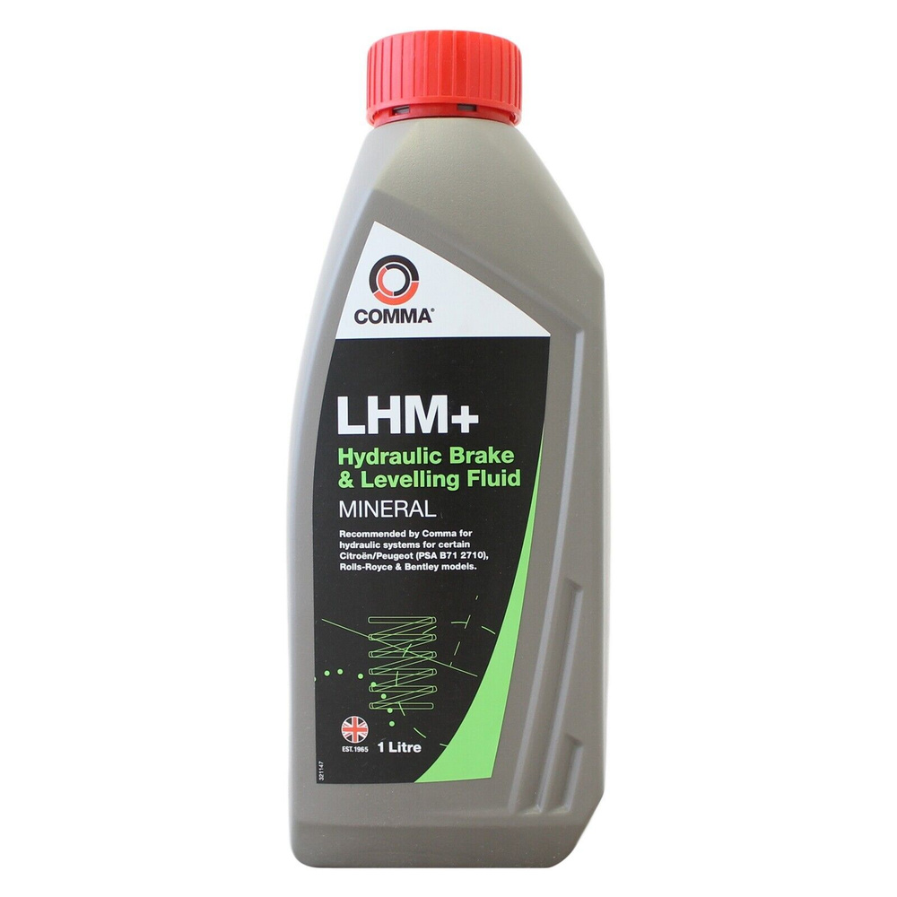 Жидкость гидравлическая минеральная Comma LHM Plus зеленая 1 л.  #1