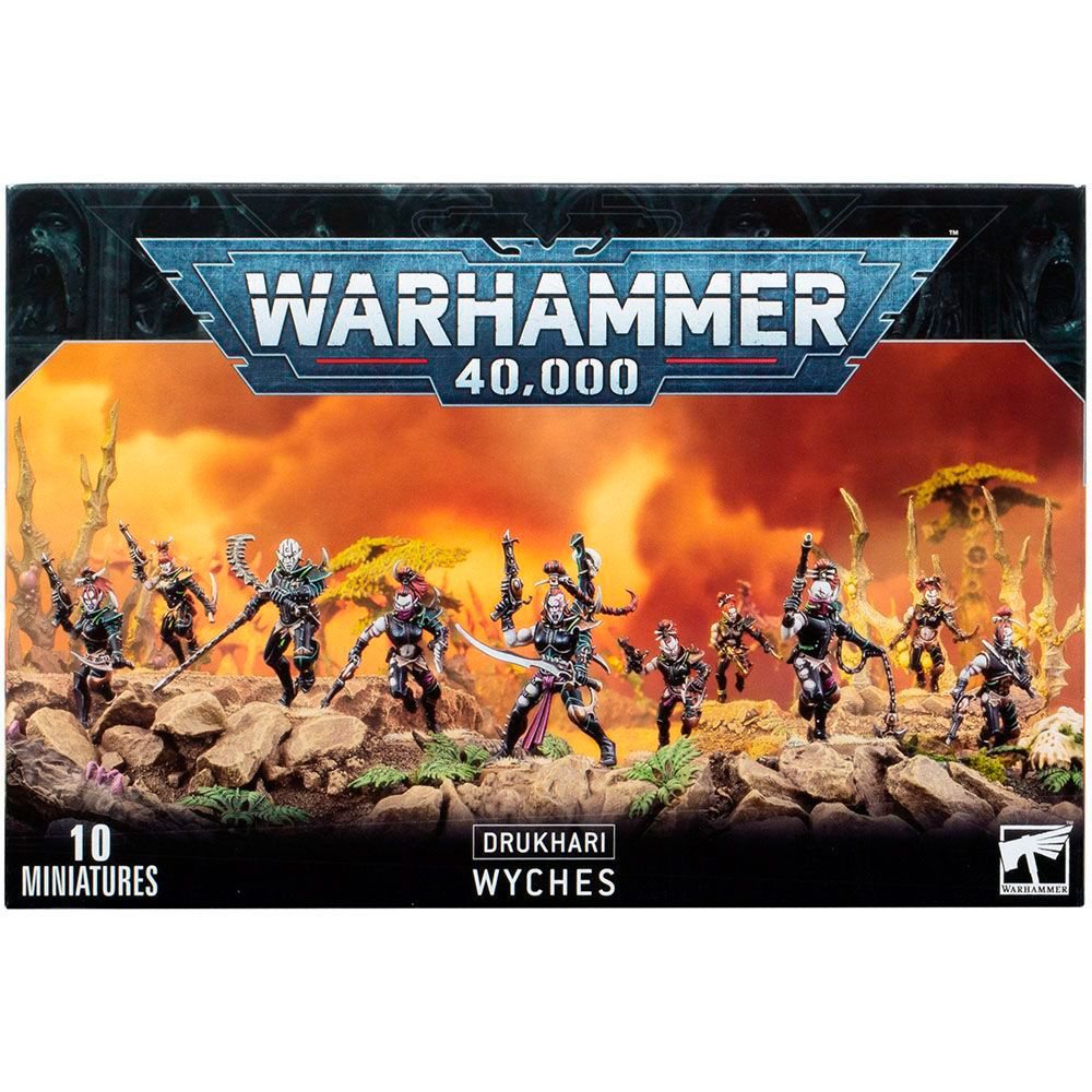 Набор миниатюр для настольной игры Warhammer 40000 - Dark Eldar (Drukhari)  Wyches