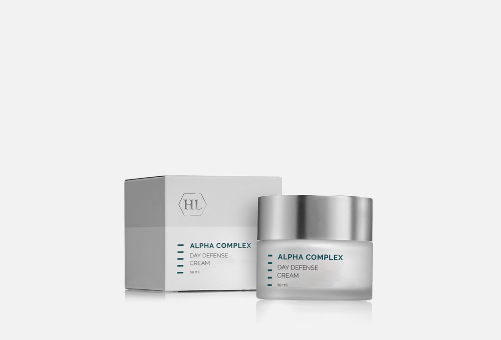 Крем для лица alpha complex day defense cream, питание и уход, 50мл, Holy Land, увлажняющий крем для #1