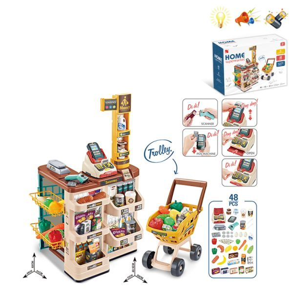 Игровой набор "SuperMarket" с тележкой и терминалом - купить с ...