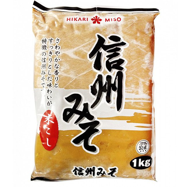 Паста мисо соевая светлая Широмисо Хикари, 1 кг, Япония #1