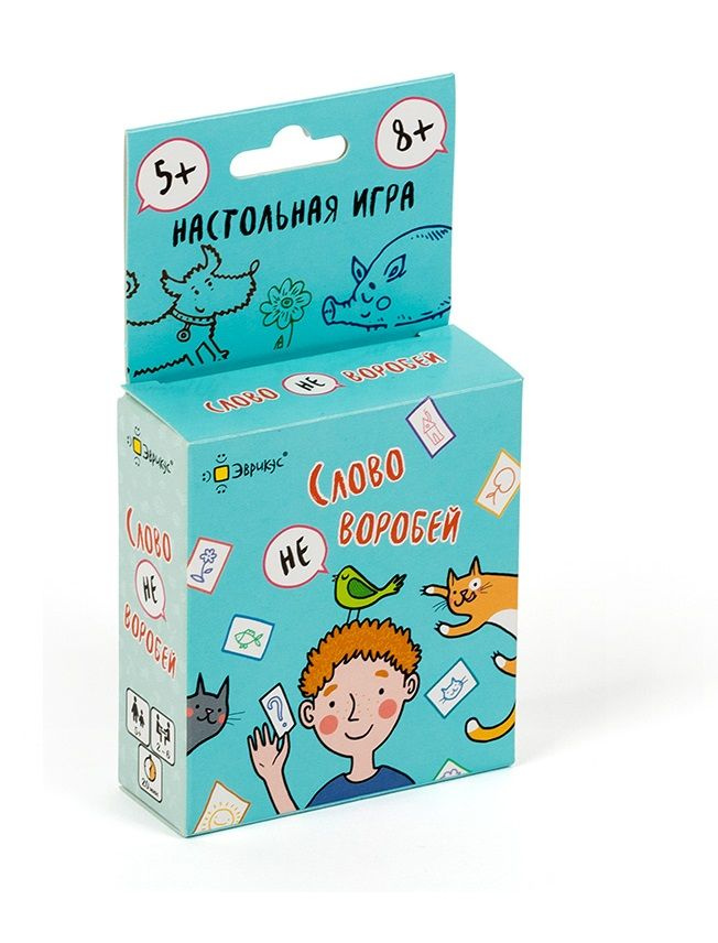 Развивающая настольная игра для детей "Слово не воробей" Эврикус BG ...