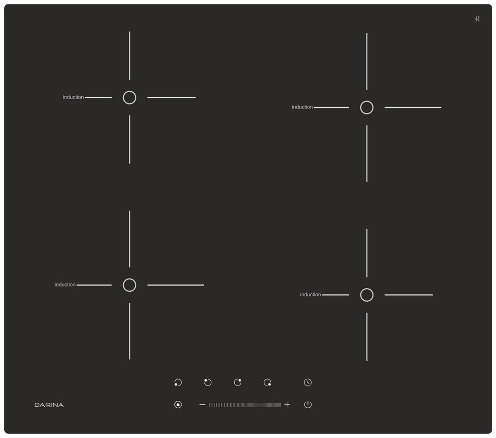 Встраиваемая электрическая варочная панель Darina PL EI313 B #1