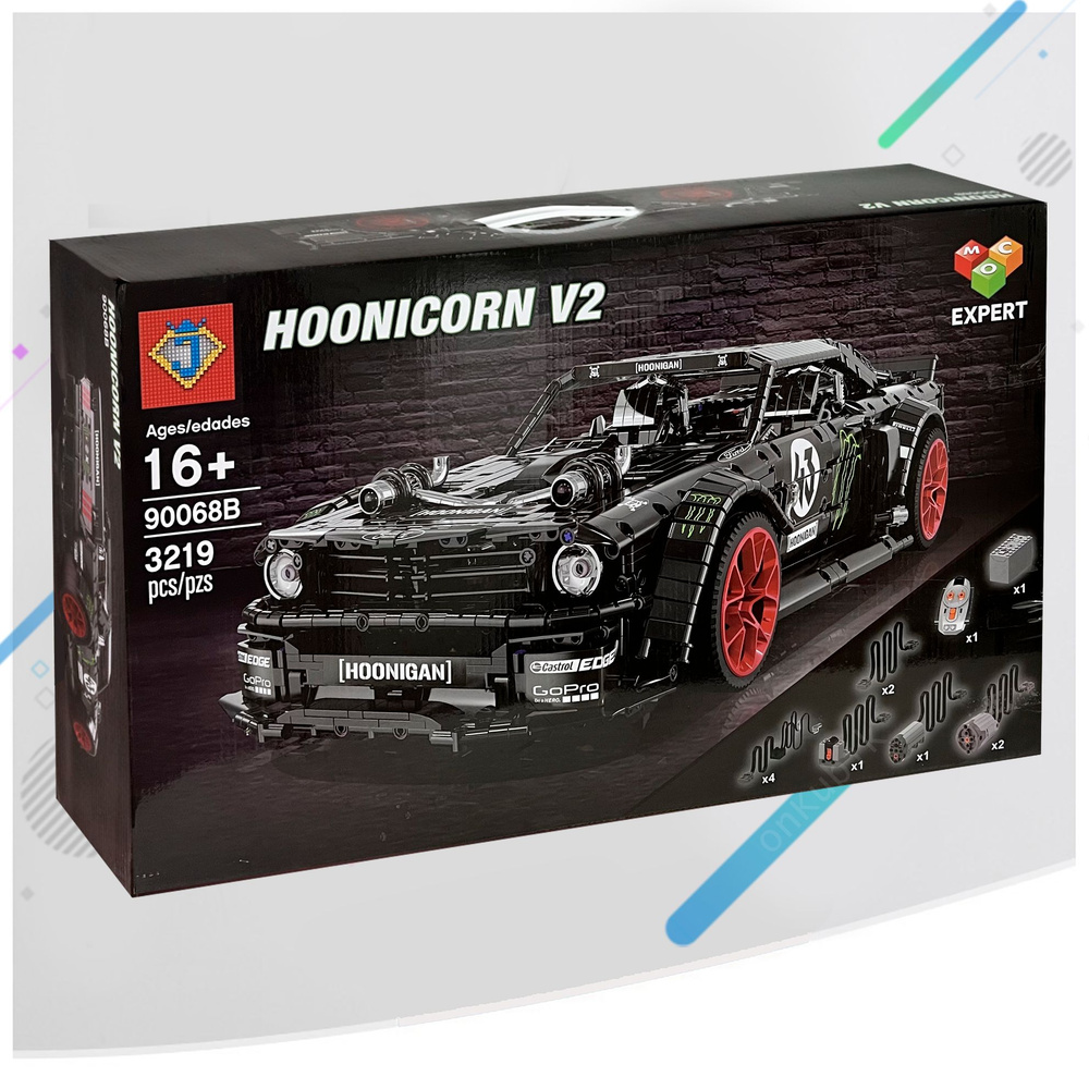 Конструктор Техник Ford Mustang Hoonicorn V2 Форд Мустанг - купить с ...