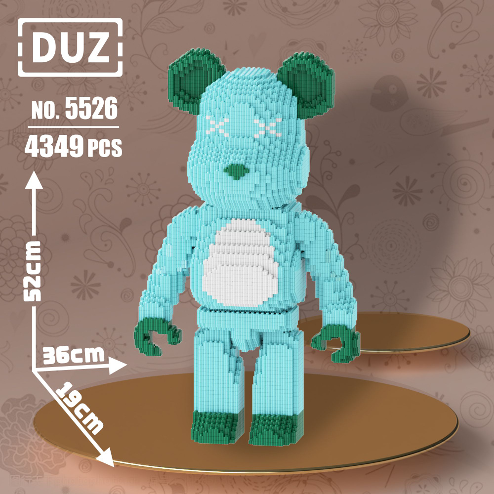 DUZ конструктор /3D KAWS игрушка-медведь, лего совместимый - купить с  доставкой по выгодным ценам в интернет-магазине OZON (1586577040)