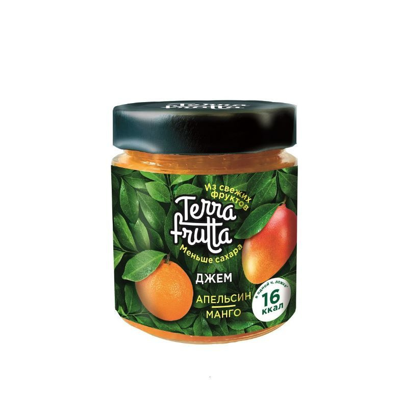 Джем апельсиновый с манго TERRA FRUTTA - 200 гр. #1