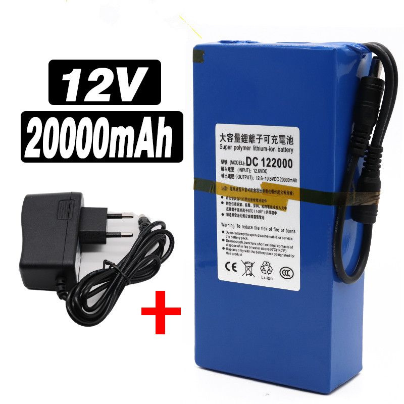 Новый литий - ионный зарядный аккумулятор постоянного тока 12V 3000 ...
