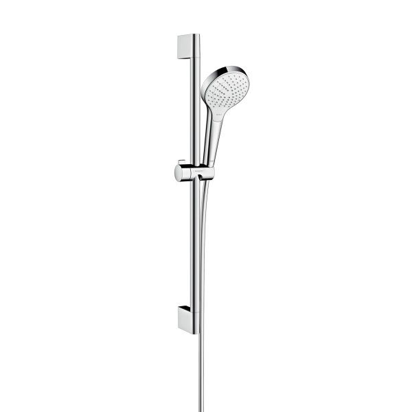 Душевая стойка Hansgrohe Croma Select S 100 Vario/UC 0.65 м, арт 26562400, хром/белый  #1