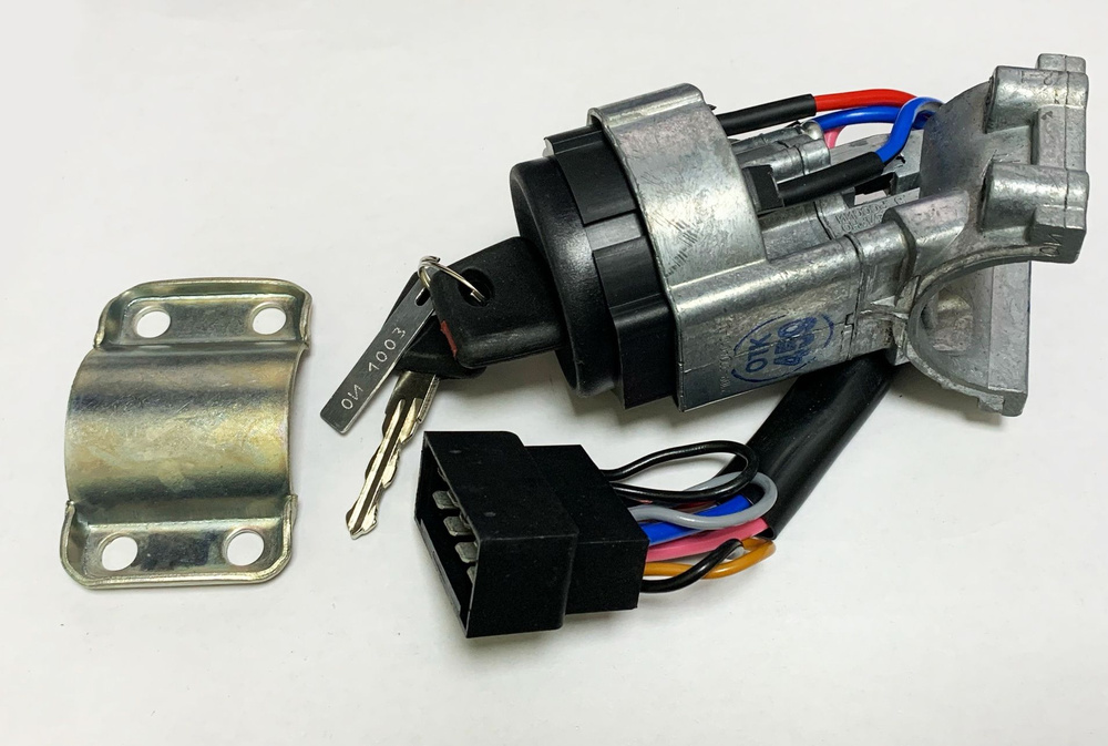 Замок зажигания без личинок ВАЗ 2108-2109 инжектор нового образца ...