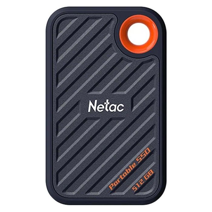 Netac 512 ГБ Внешний жесткий диск (NT01ZX20-512G-32BL), черный #1