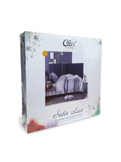 Комплект Постельного Белья Cleo SATIN LUX Дуэт (Семейный). Пододеяльники 145х215x2. Простыня 220х240. #1