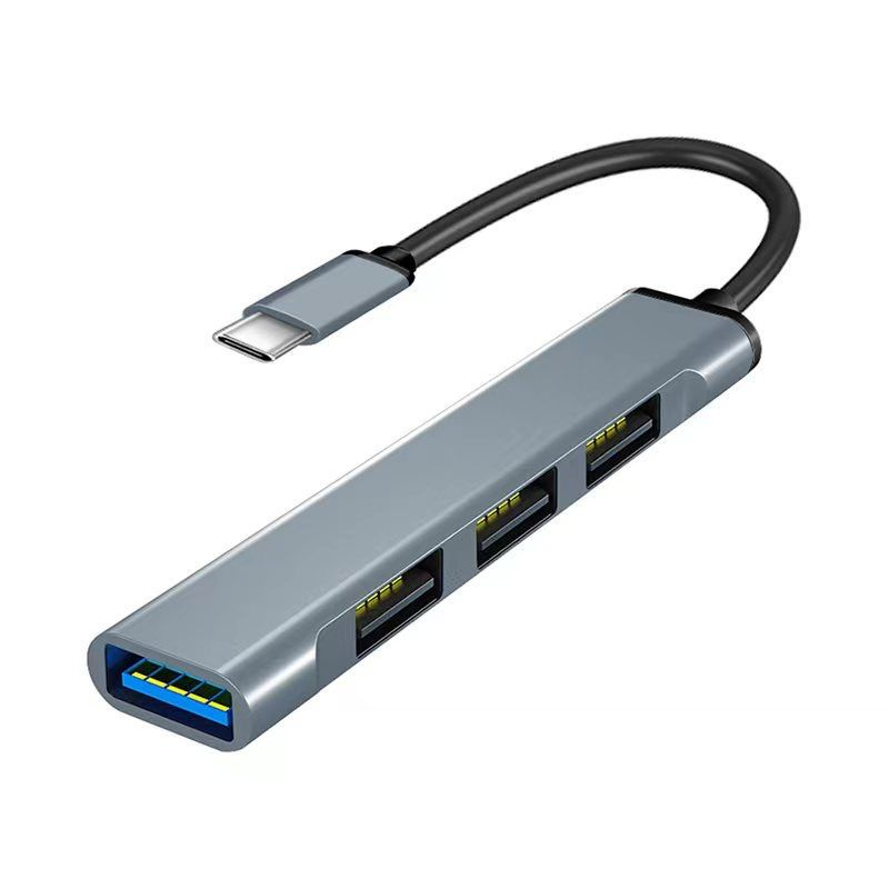 USB Hub / USB-концентратор USB 3.0 / HUB разветвитель для периферийных устройств iNeez Slim Design USB-C #1