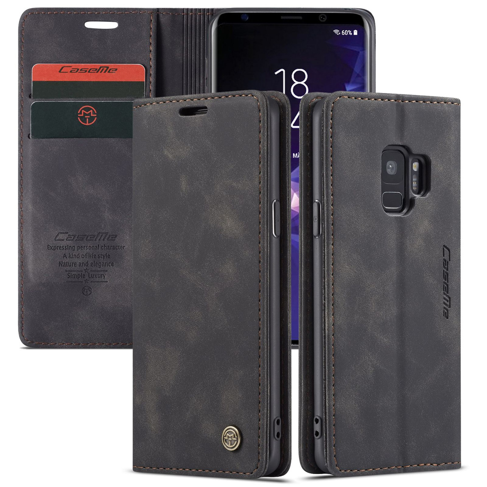 Чехол книжка для Samsung Galaxy S9. Чехол защитный на Самсунг Галакси ...