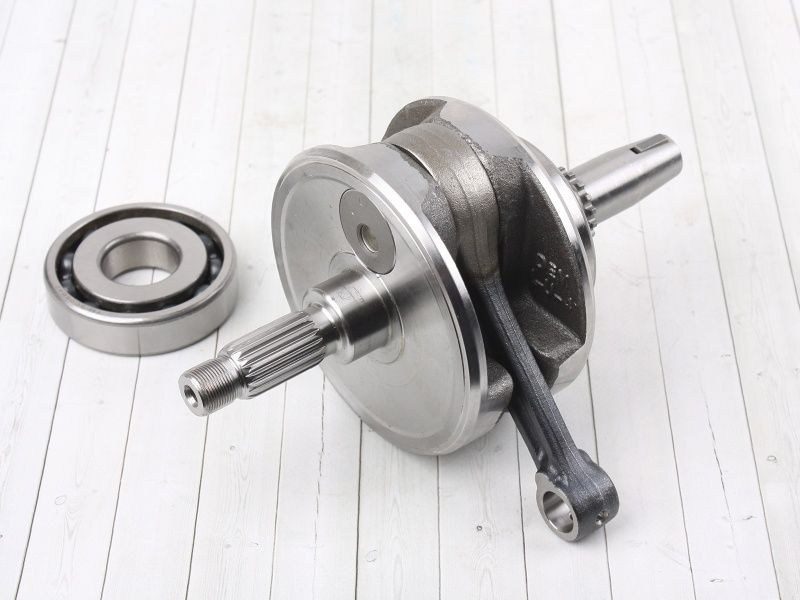 Коленвал в сборе KAYO двиг. ZS CB250D-G (воздушный) (P060955) БЕЗ ПОДШИПНИКА! #1