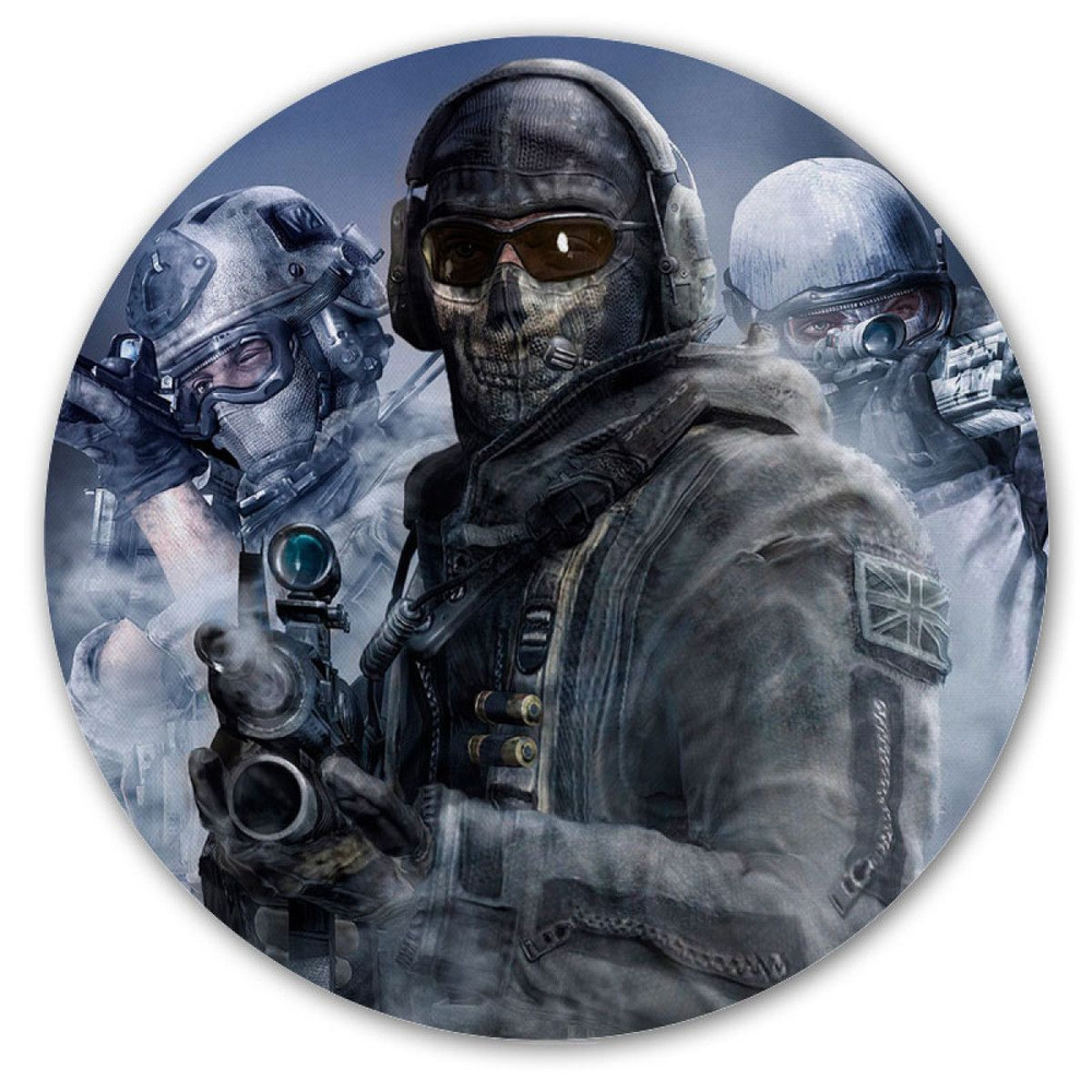 Коврик для мышки круглый Call of Duty Modern Warfare - купить с ...