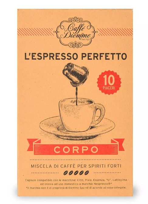 Кофе в капсулах L'espresso Perfetto Corpo, Diemme, 56 г, Италия #1