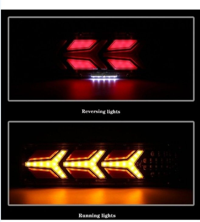 Светодиодные стоп-сигналы Задние фонари 12-24в - купить по выгодным ...