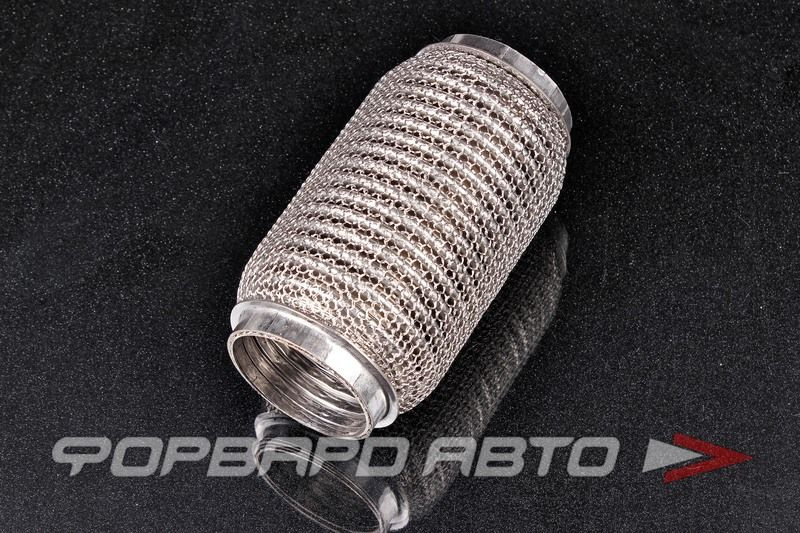 Гофра глушителя 55*150мм (трехслойная в сетке) - купить по низкой цене ...
