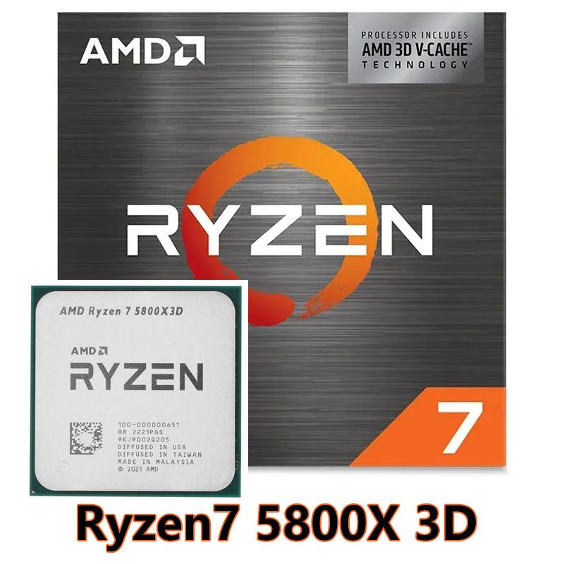 Процессор AMD OEM Ryzen 7, OEM (без кулера), 8 яд., 3.4 ГГц купить по  низкой цене с доставкой в интернет-магазине OZON (876534032)