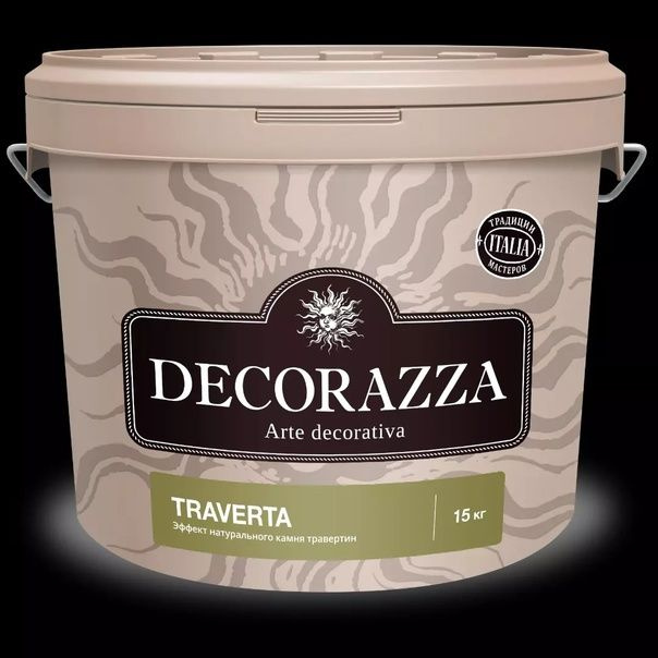 Декоративное покрытие Decorazza Traverta TR 001 15 кг #1