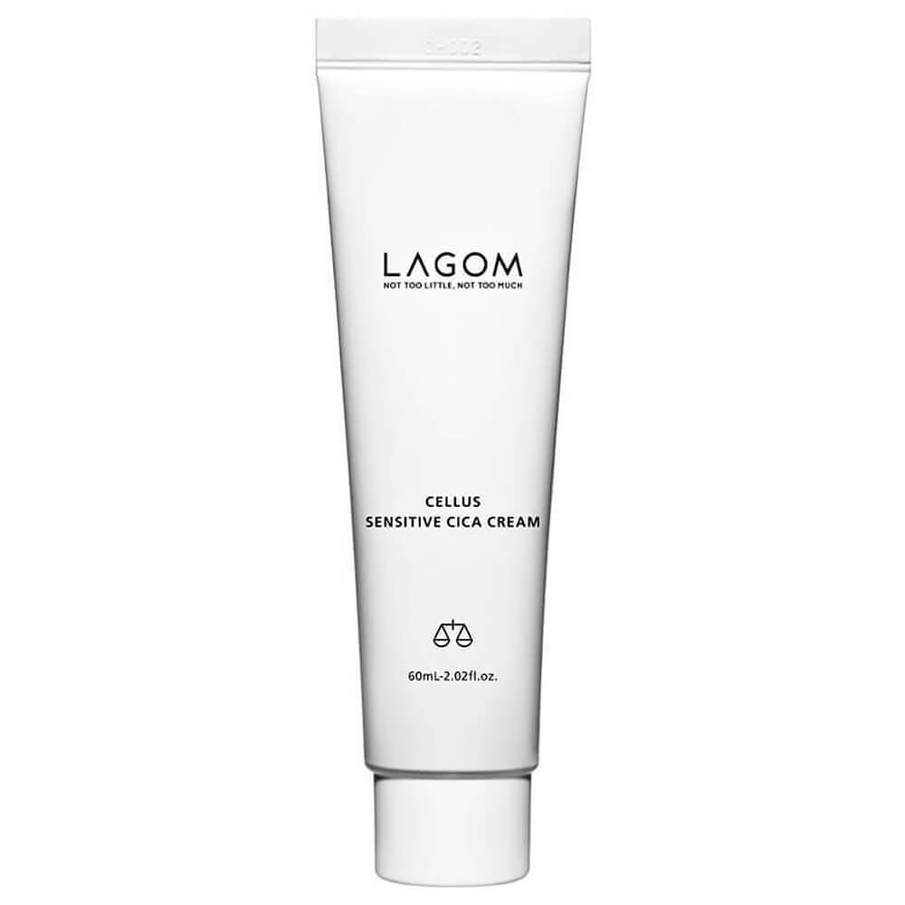 Успокаивающий барьерный крем с центеллой Lagom Cellus Sensitive Cica Cream  #1