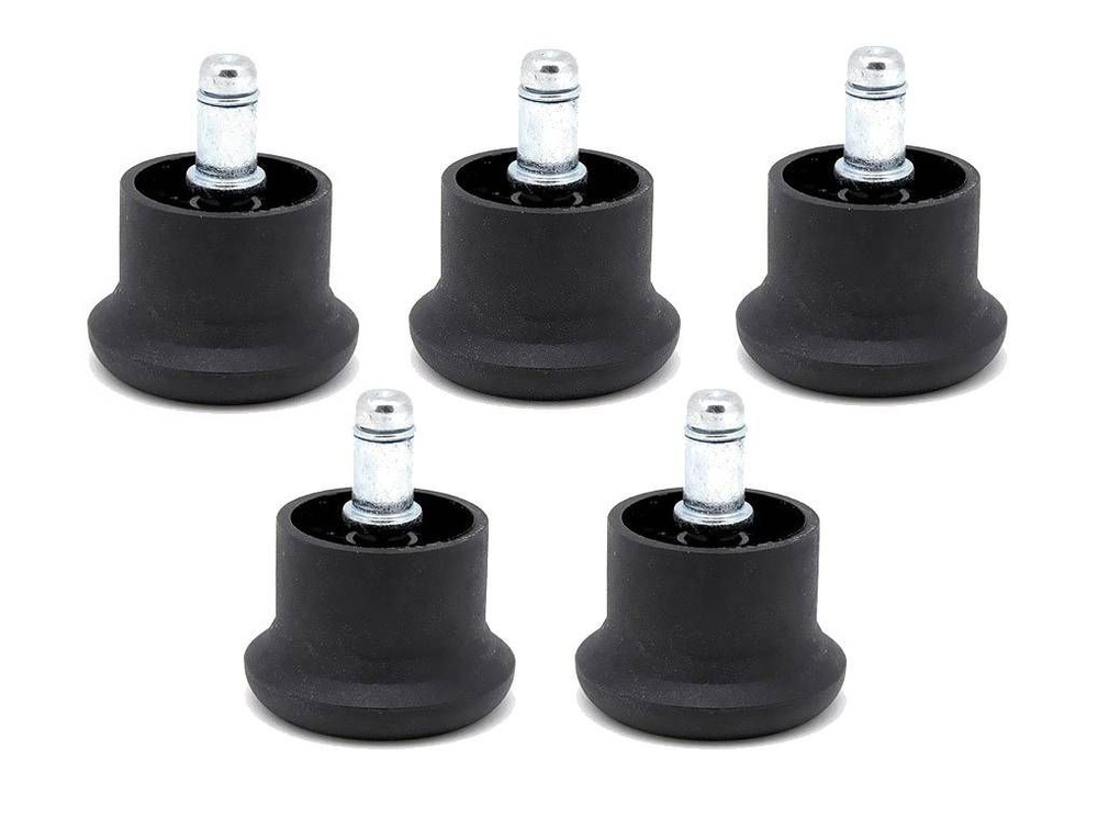 Мебельное колесо Надостул, 5 шт, Для компьютерного кресла, Полиамид ...