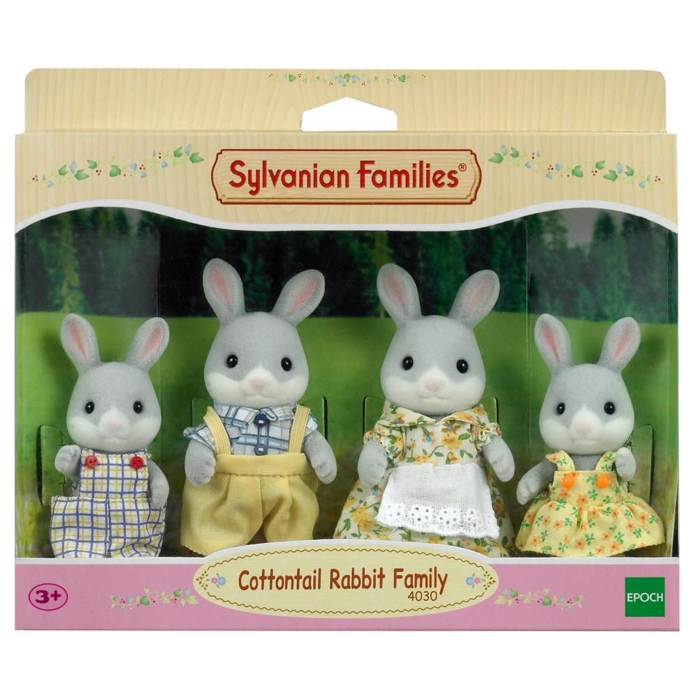 Sylvanian Families Набор Семья Серых Кроликов