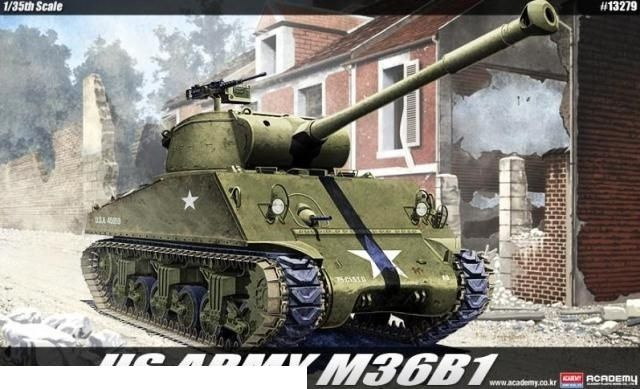 Сборная модель Academy 13279 САУ U.S. ARMY M36B1 #1