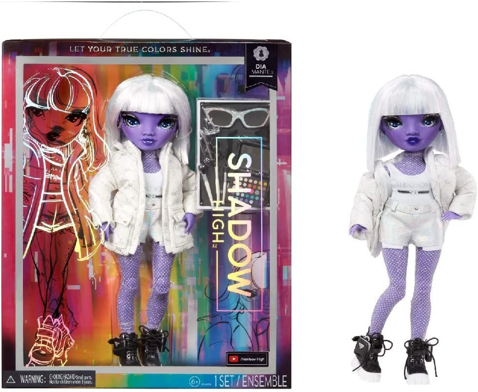 Кукла Rainbow High Shadow High Dia Mante серия кукла Рейнбоу хай Doll  Fashion Violet - Диа Мант 583066 - купить с доставкой по выгодным ценам в  интернет-магазине OZON (941276137)