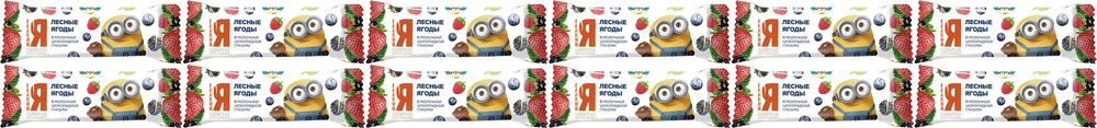 Батончик шоколадный Миньоны Лесные ягоды, комплект: 12 упаковок по 30 г  #1