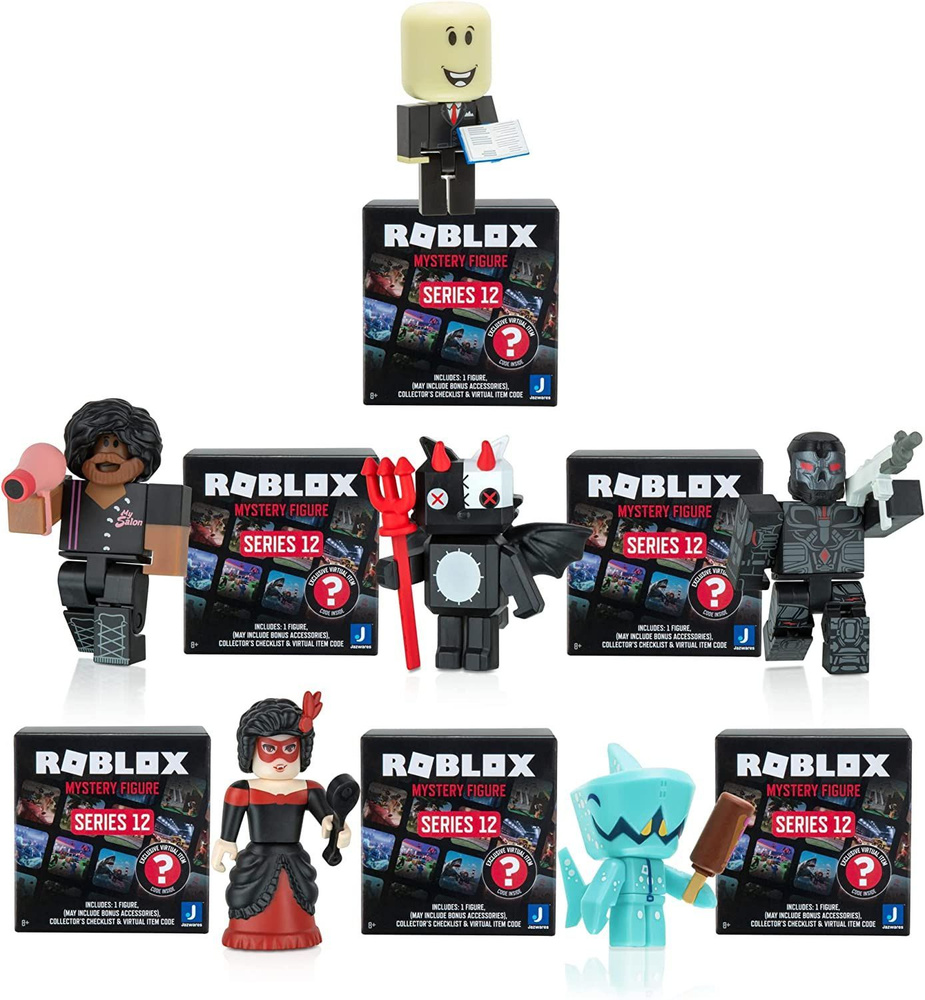 Roblox Action Series Boy Toys - 12 серий таинственных кукол набор из 6  предметов в продаже