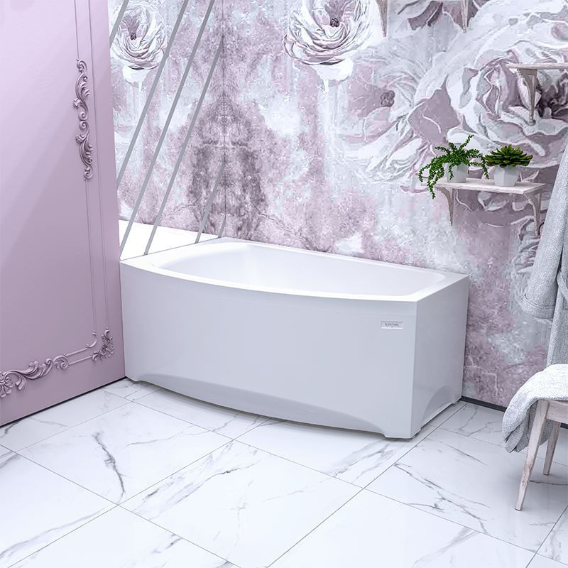 Акриловая ванна Мэри левая сторона(Радомир), 140*80, комплектация 3в1 ...