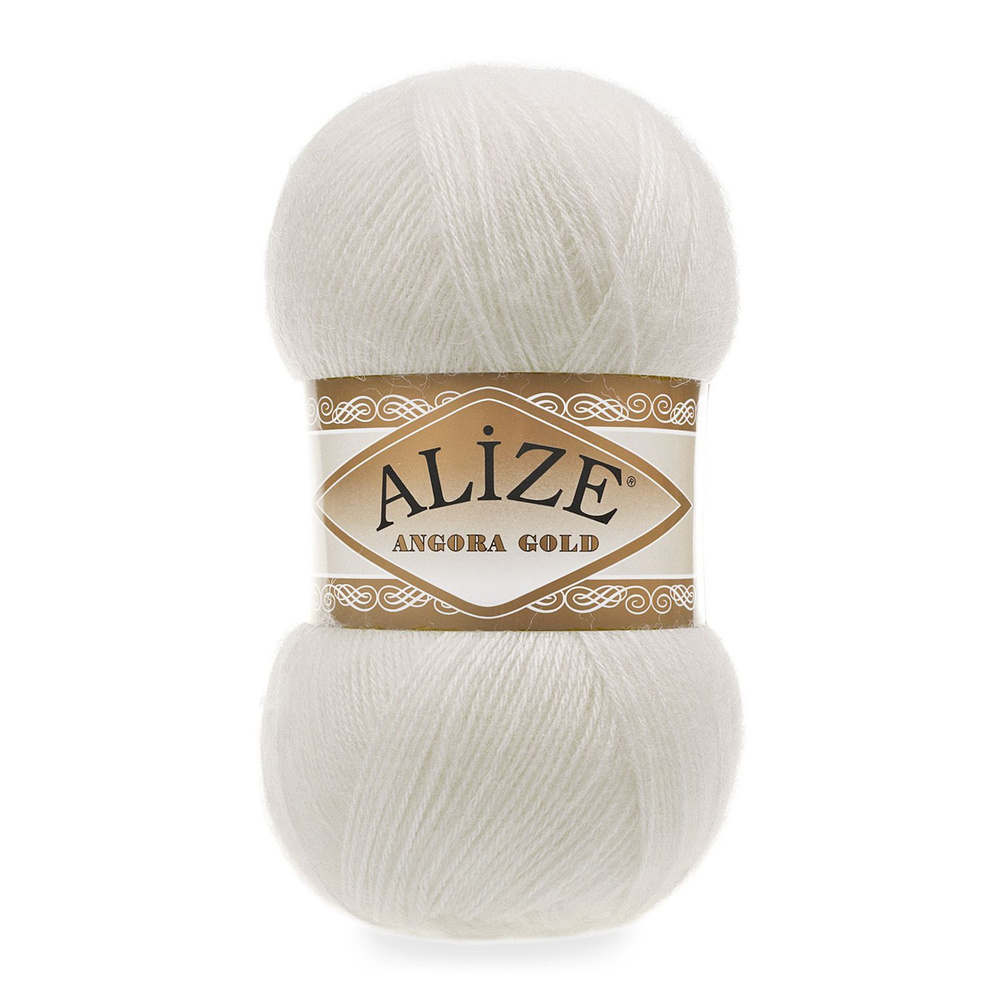 Пряжа Alize Angora Gold (450) Цвет - Жемчужный #1