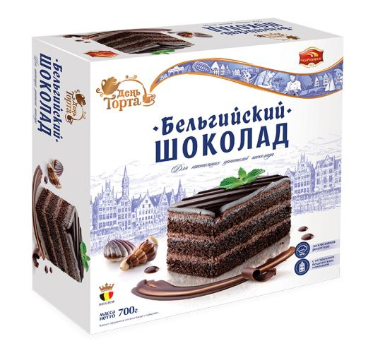 Торт "Бельгийский шоколад" 700г #1