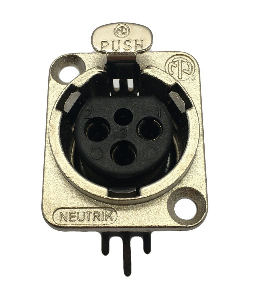 Терминал XLR (Мама) Neutrik NC3FD-H - купить с доставкой по выгодным ...