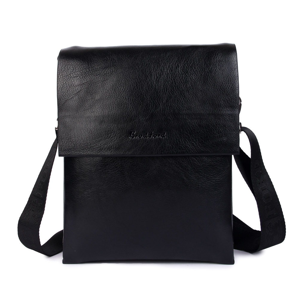 Мужская сумка планшет через плечо для документов и телефона черная из ...